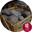 Glacial Boulders --11 Medium/Small Rounded